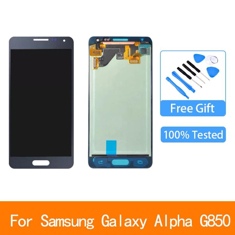 

Original For samsung for GALAXY Alpha G850 SM-G850F G850F G850M G850Y LCD Display Touch Screen Digitizer Assembly