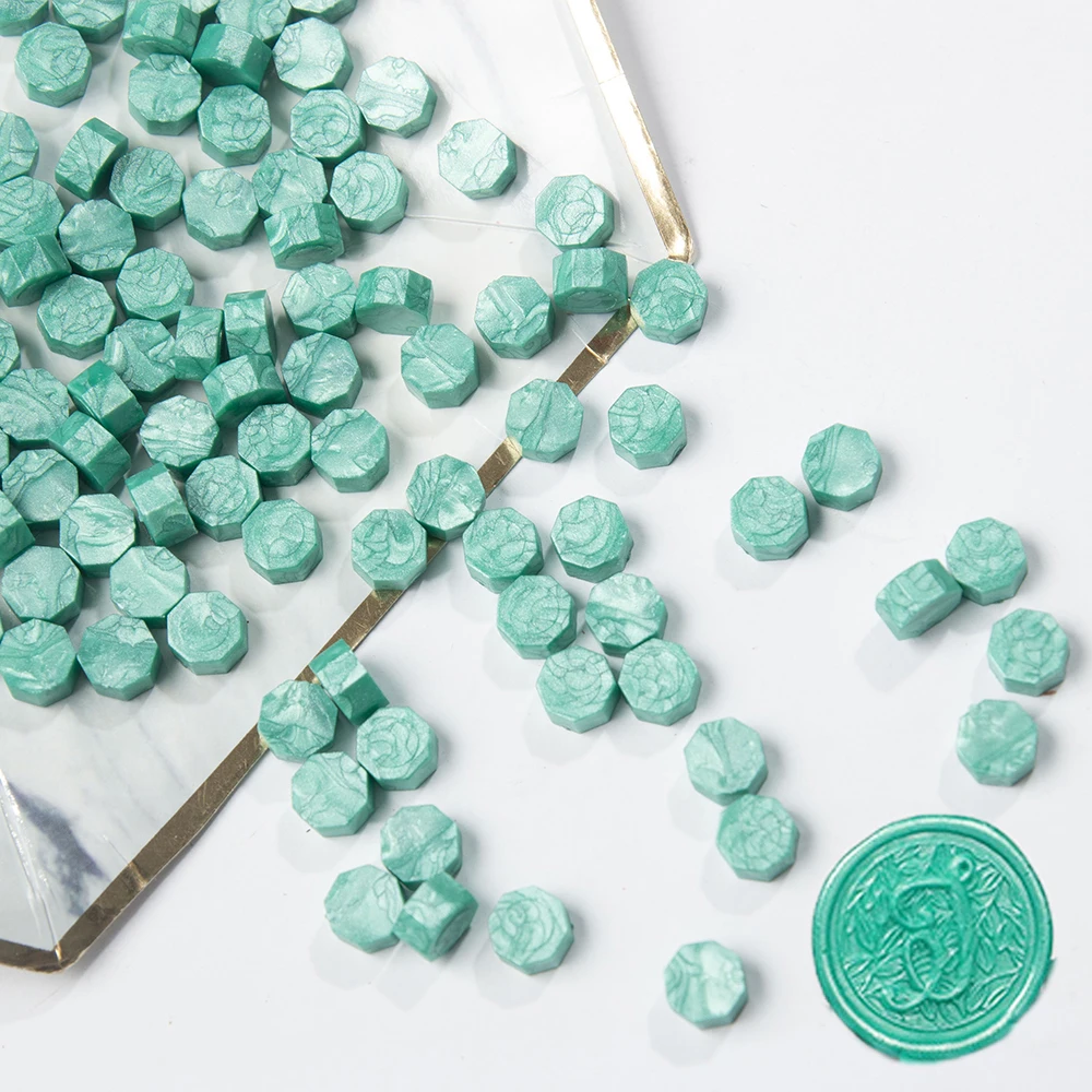 100 шт./лот ретро штамповка запечатывание восковых бусин восковое уплотнение