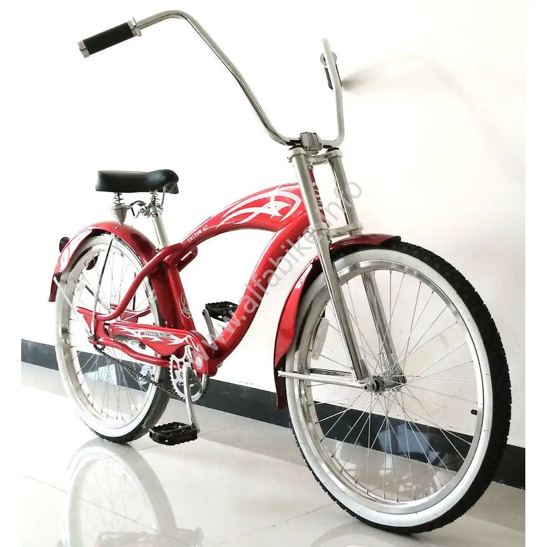 Велочоппер Micargi Bicycles Falcon GT Burgundy | Спорт и развлечения