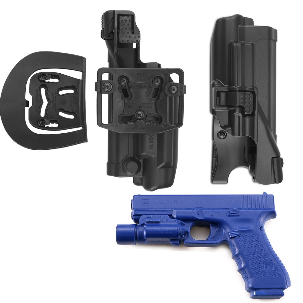 

IWB Holster For Glock G19 G25 G34 G22 G45 Holsters G17 Bearing Flashlight Holster Inside Waistband Pistol Airsoft Belt Holster
