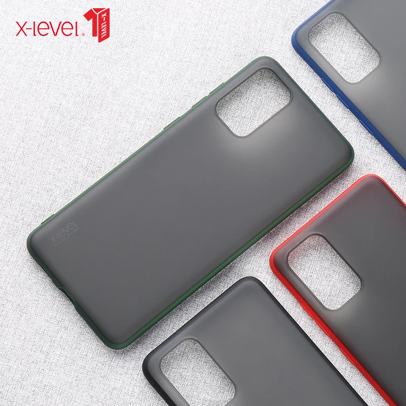 

X-Level Transparent Case For Samsung Note 20 Ultra Hard PC Soft Silicone Edge Back Phone Cover For Samsung Galaxy Note 20 Case