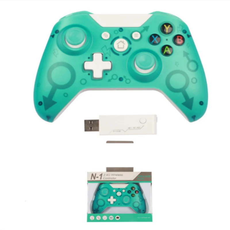 

Wireless Controller For Xbox one 2.4GHZ Wireless Adapter Dual Vibration Gamepad For Xbox One/One/Windows 7/8/10/PS3