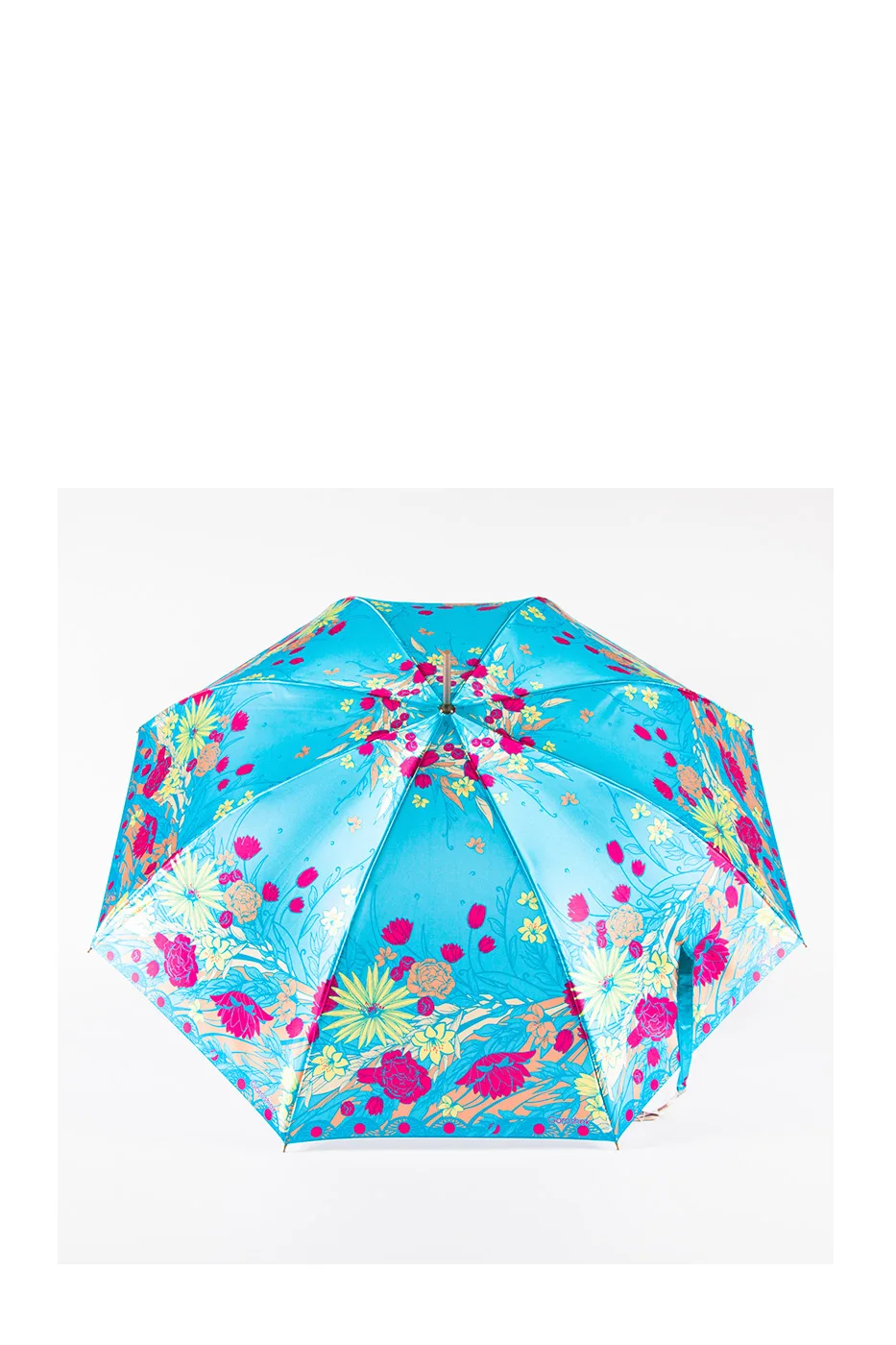 Зонт Женский Большой полуавтомат [618144-4] трость ручка пластиковая крюк 8 спиц