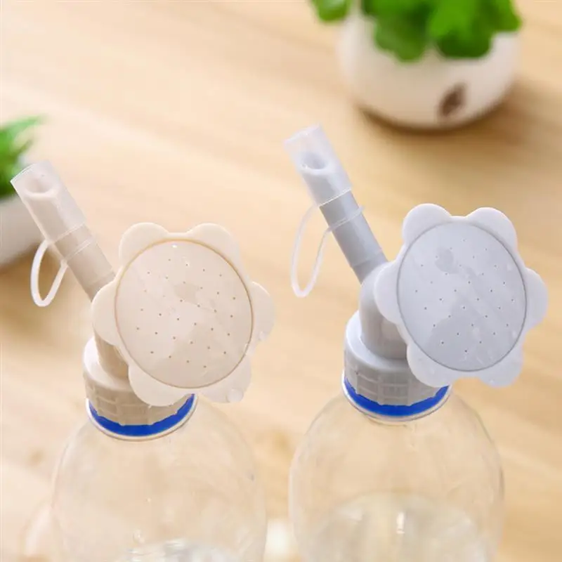 

2 In 1 Bottle Cap Sprinkler Plastic Sprinkler Nozzle For Flower Waterers Bottle Watering Sprinkler Indoor Seedlings