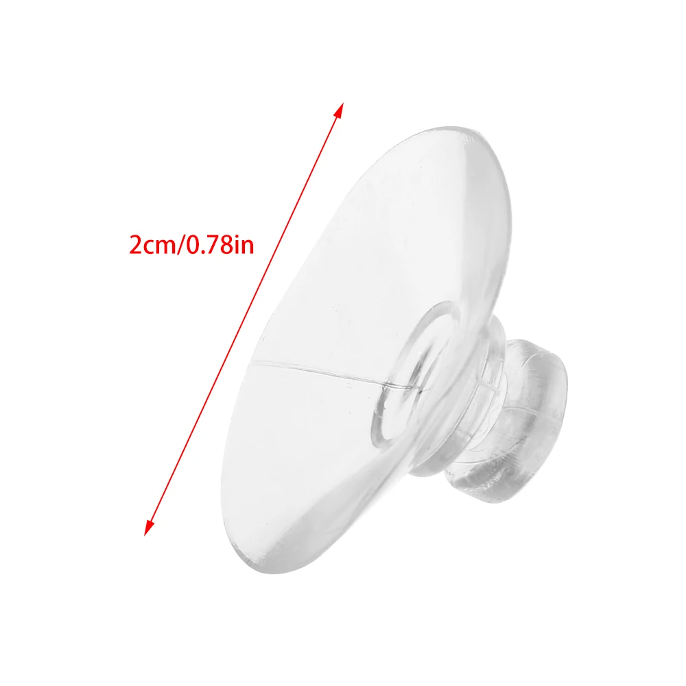 2 см 30 шт./компл. высококачественные резиновые прозрачные присоски для грибной