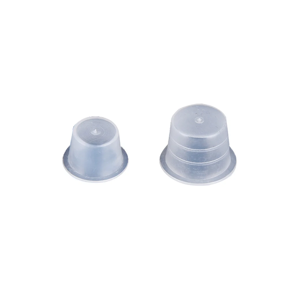 

Hot Sale 100Pcs/lot White Professional Plastic Tattoo Ink Cups Caps Supply Permanent Tattoo Accessory for Tattoo Machine