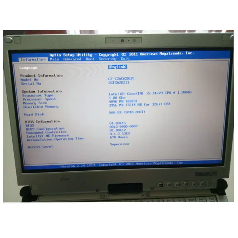 2021 высокое качество Toughbook CFC2 CF C2 ноутбук для цифрового фотоаппарата Panasonic SD C3 C4 C5