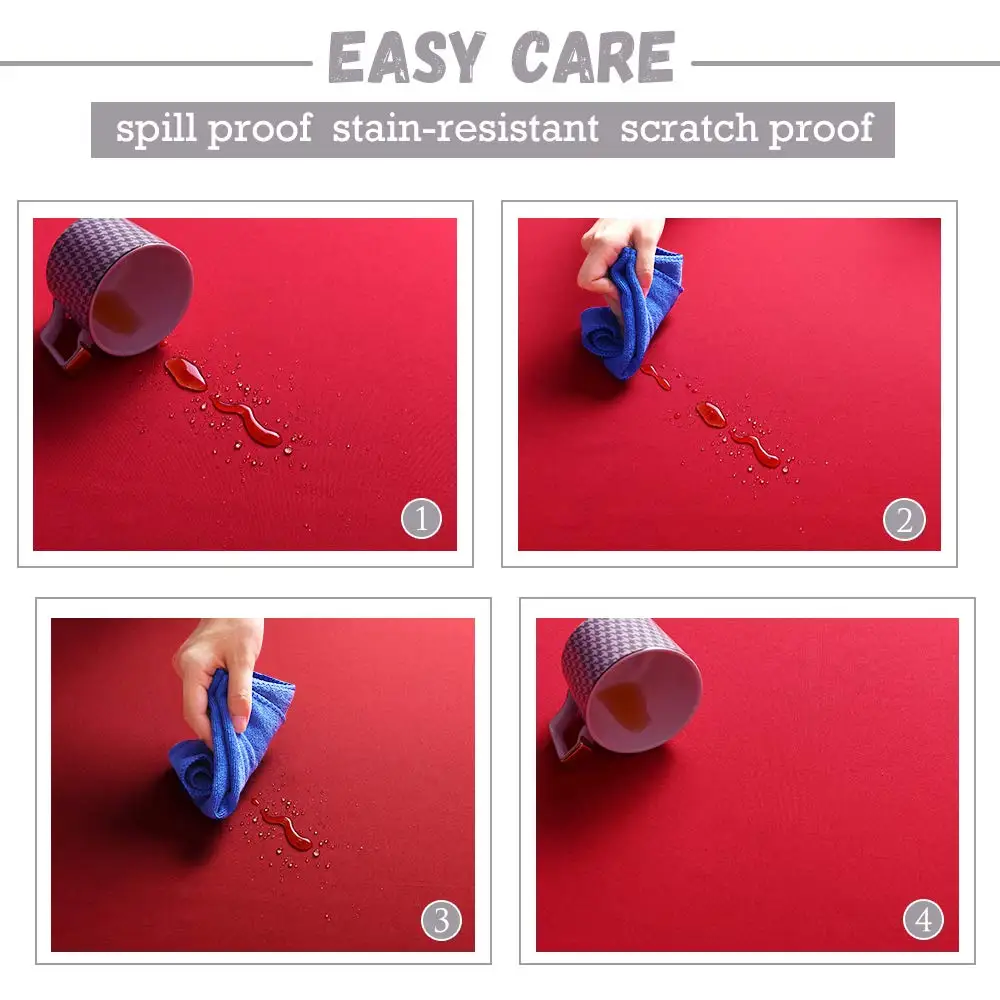 NICETOWN стол для пробежки водонепроницаемый легко моется семья обеды партии Крытый