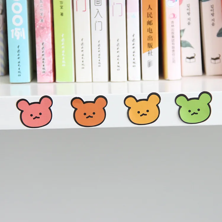 2 листа Kawaii Кот Сердце Медведь Кролик декорацион дневник наклейки сделай сам