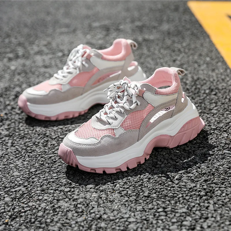 Женская спортивная обувь модная новинка 2020 повседневная из воловьей двухслойной