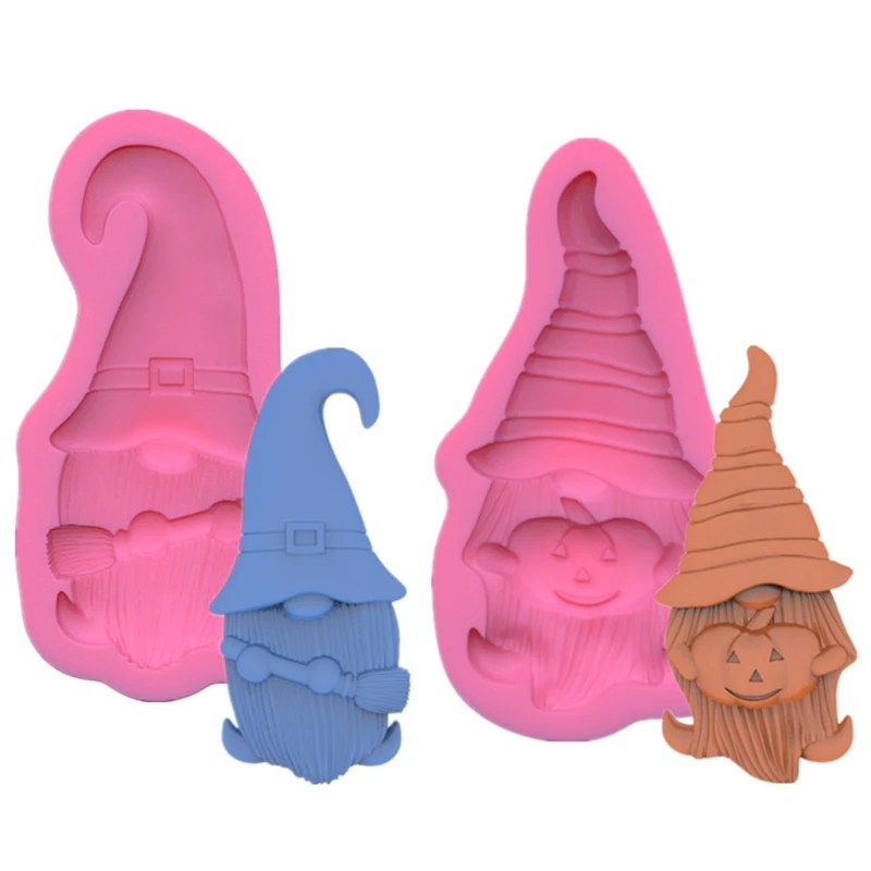 

Santa Claus Keychain Epoxy Resin Mold Dwarf Doll Pendants Silicone Mould DIY Crafts Jewelry Necklace Casting Tools