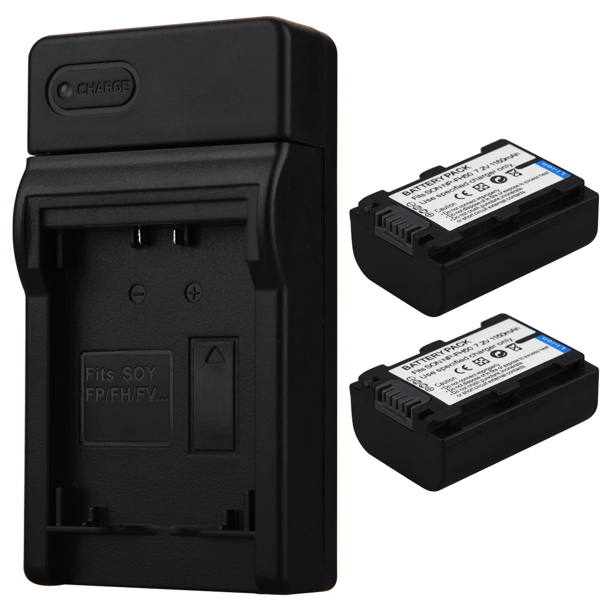 2 шт. NP FH50 FH60 аккумуляторная батарея камеры + USB зарядное устройство для Sony A230 A330 A290