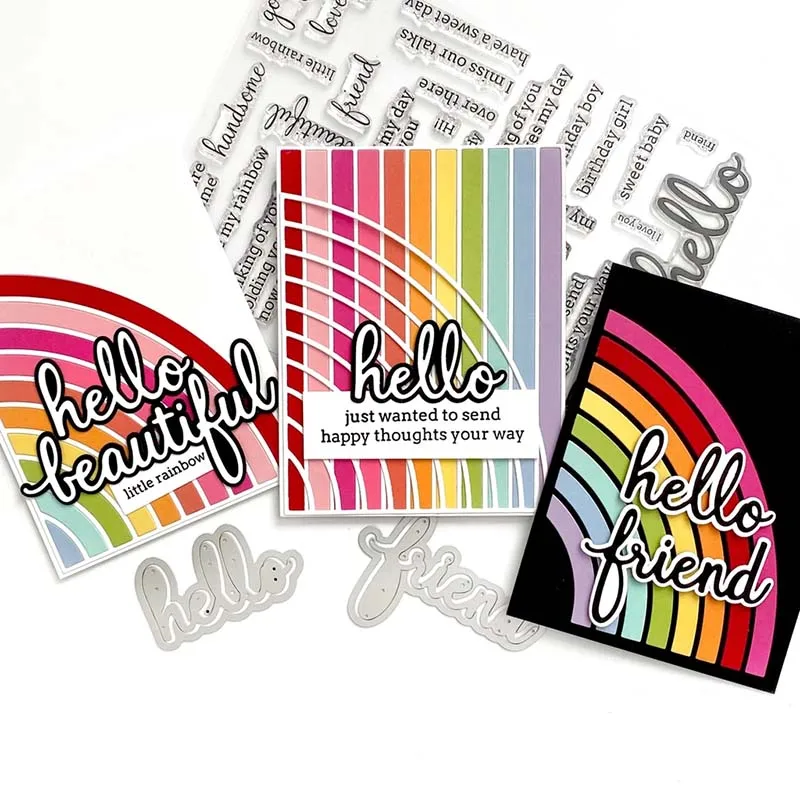 Обезьяна фраза буквы металла резки трафареты для DIY Скрапбукинг Фотоальбом