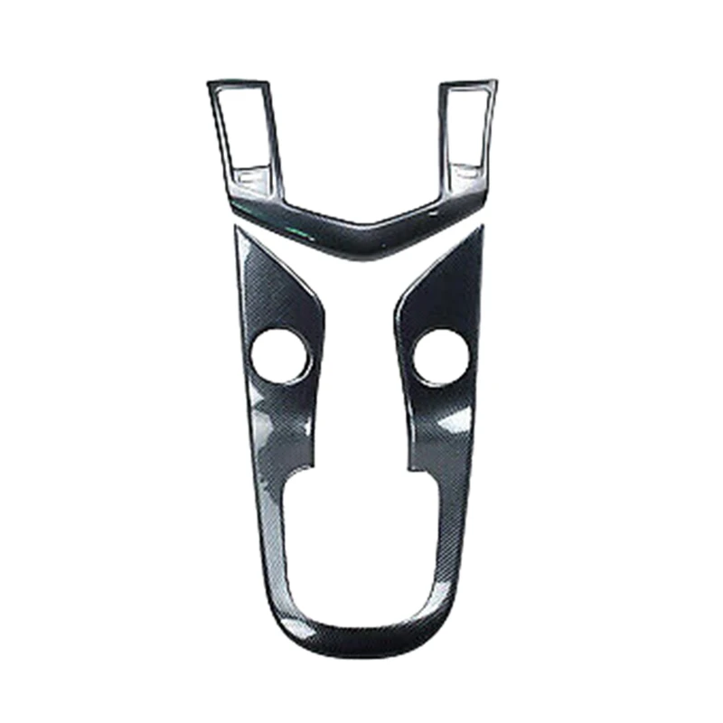 

2 шт. Автомобильная центральная консоль рамка крышка наклейки для Chevrolet Cruze 2009-2013 2015 MT авто аксессуары