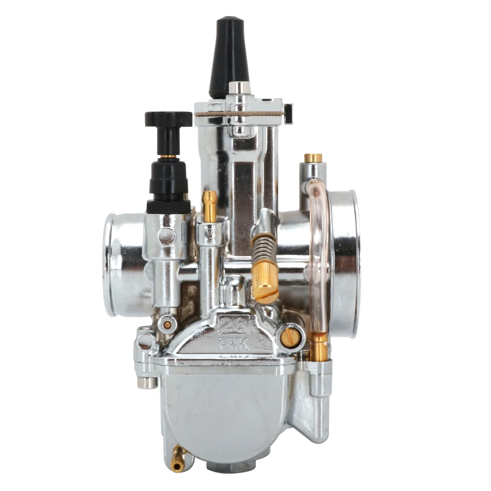 Мотоцикл Скутер карбюратор Carburador Carb кабель для Keihin Mikuni Honda ATV PWK 28 30 32 34 мм с Мощность реактивный гоночный