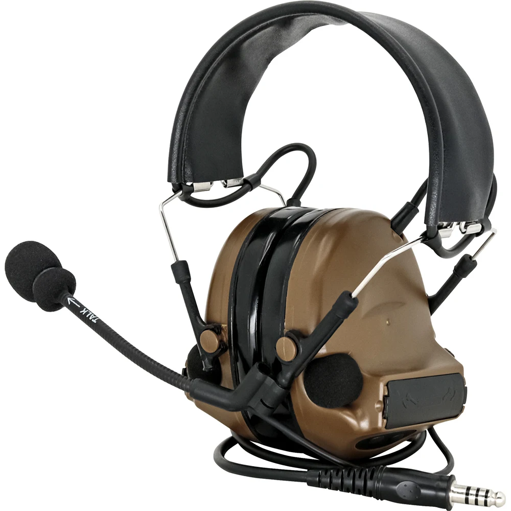 HEARING TACTICAL Military Airsoft Shooting Headphone COMTAC II Tactical Headset Hearing Protection Noise Reduction Pickup Earmuf