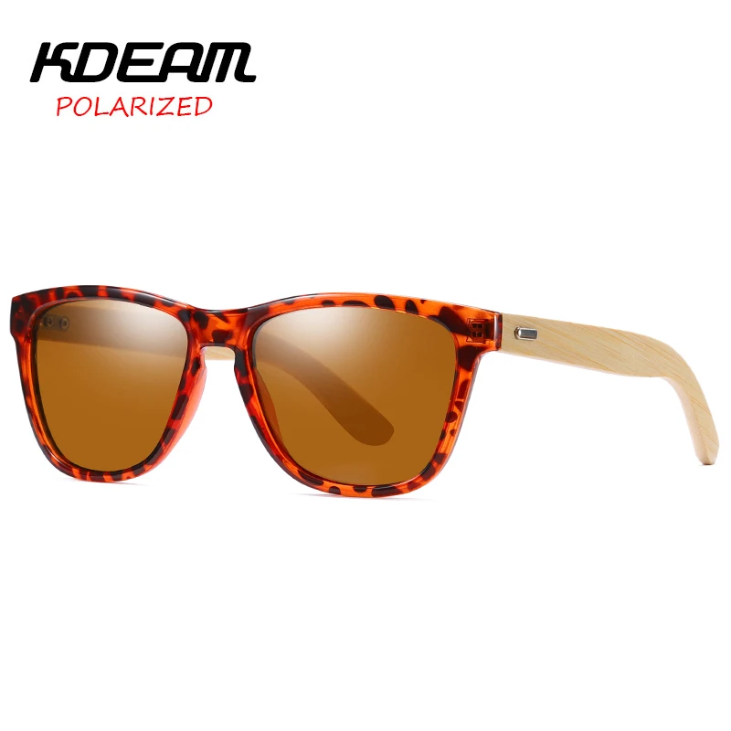 Лучший бренд дизайнер KDEAM ручной работы качество солнцезащитных очков