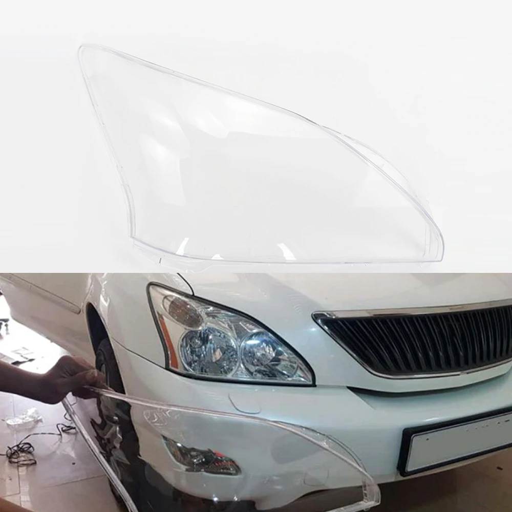 Для Lexus RX300 RX330 2003 2004 2005 2006 2007 2008 фары автомобиля прозрачные линзы автомобильный брелок крышка