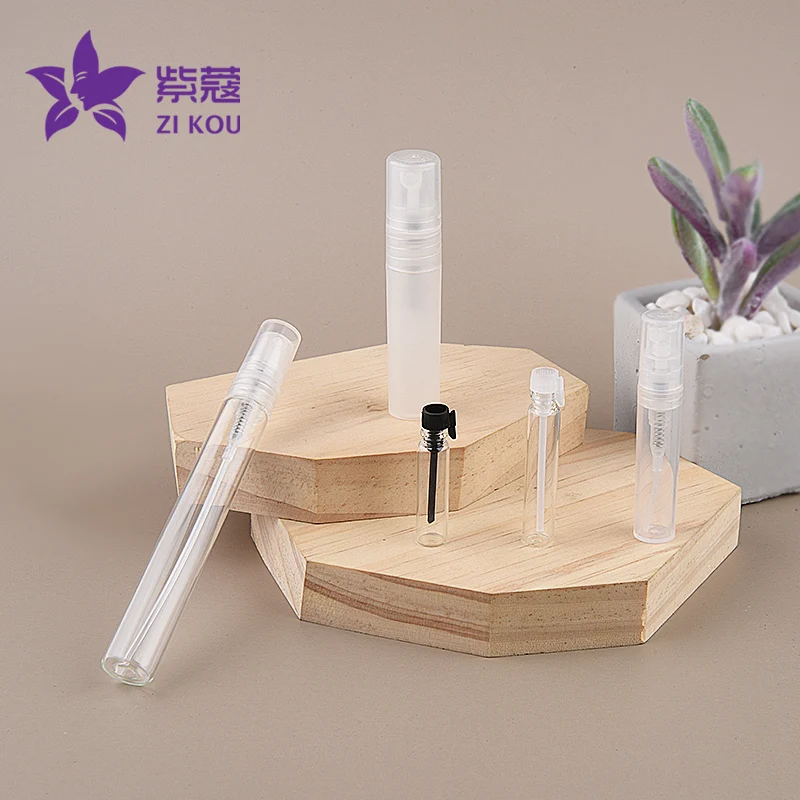 2 мл/3 мл/5 мл пустой портативный мини парфюмерный распылитель пластиковая комстик