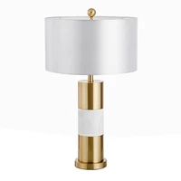 led e27 postmodern gold white iron crystal marble led lamp led light table lamp desk lamp led desk lamp for bedroom foyer