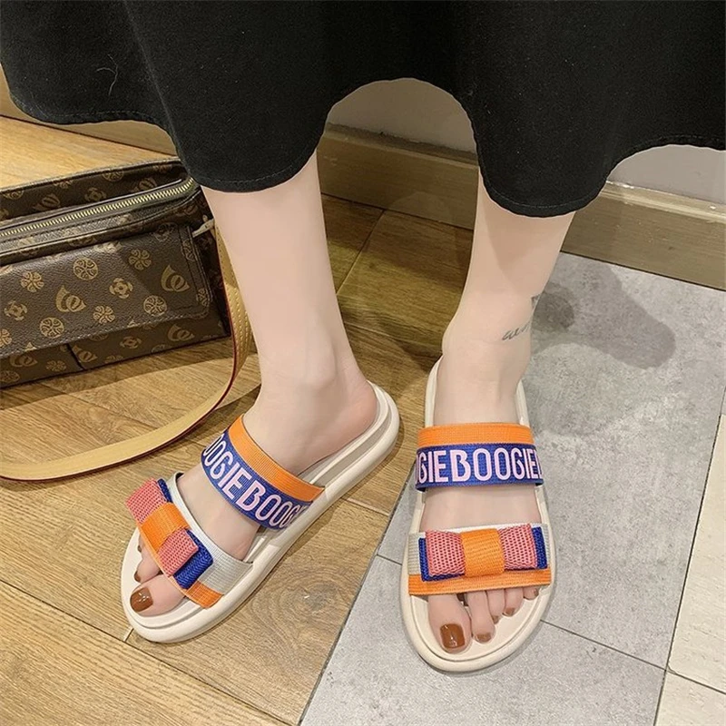 

Women Sandals 2021 Sandalias De Las Mujeres Summer Slippers Women Shoes Femmes Chaussures Vrouwen Schoenen Size 35-42