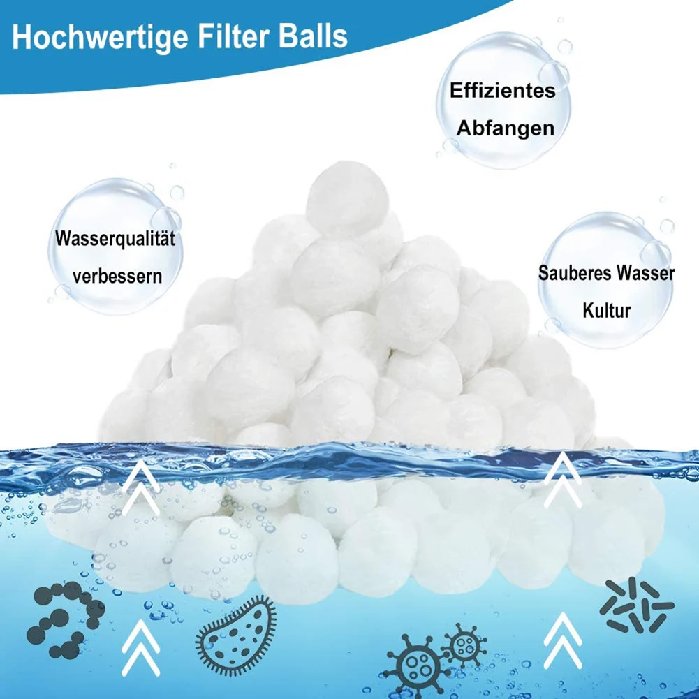 

500g/700g Filter Balls Washable Reusable Media Filtration Clean Filter Balls Pool Fish Tank Pollution Filter Balls new