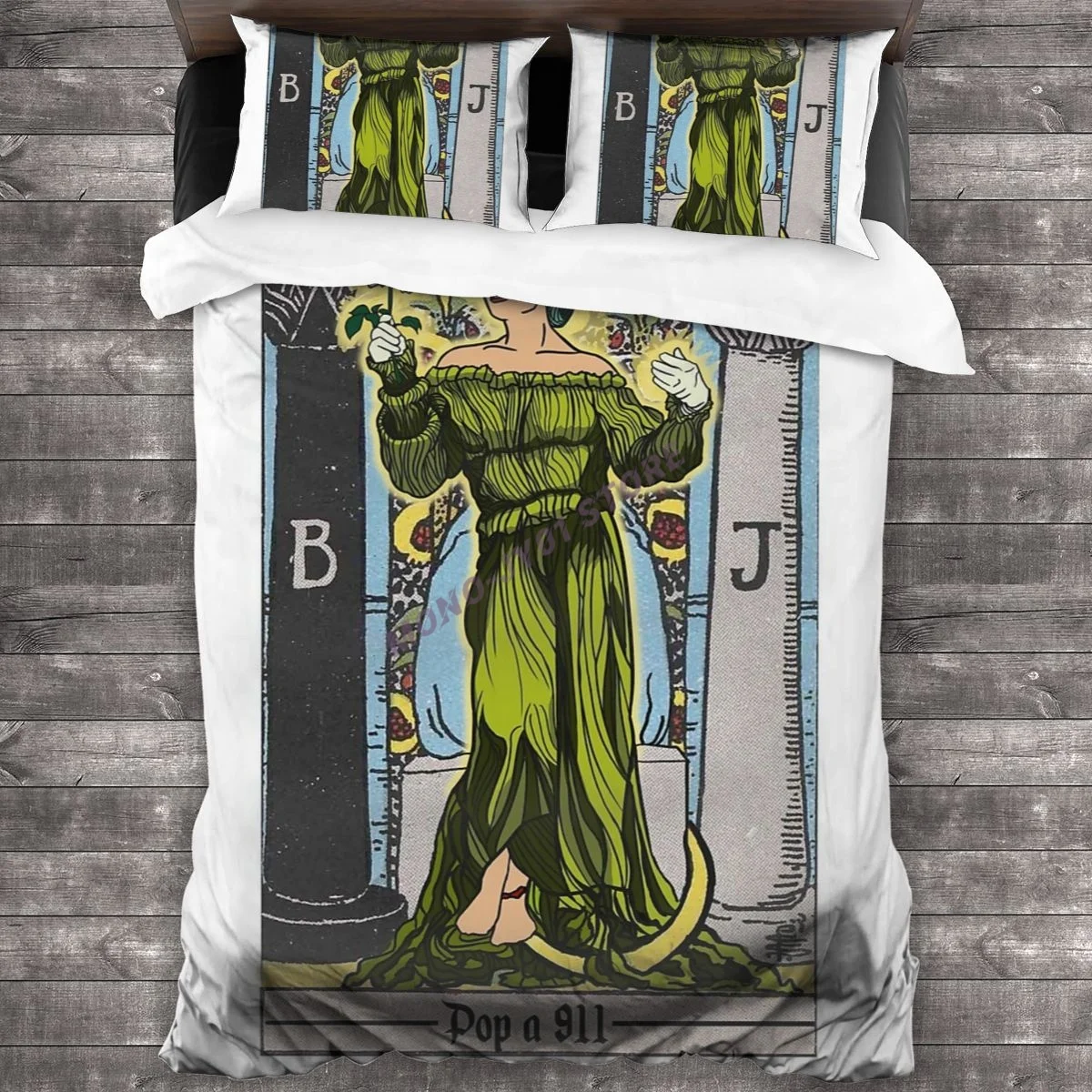 

911 GAGA TAROT NUMBER 2 Bedding Set Duvet Cover Pillowcases Comforter Bedding Sets Bedclothes