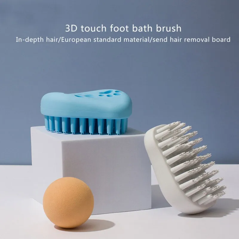 

Pet Dog Cat Beauty Cleaning Bath Massage Comb Massage Pet Shower Dog Brush Hair Remove Rubber Hair Fur Grooming Massaging