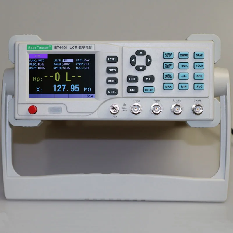 baratas ET4402/ET4410 Desktop Digital LCR Medidor De Capacitância Indutância Capacitância Resistência Impedância Instrumento Medida