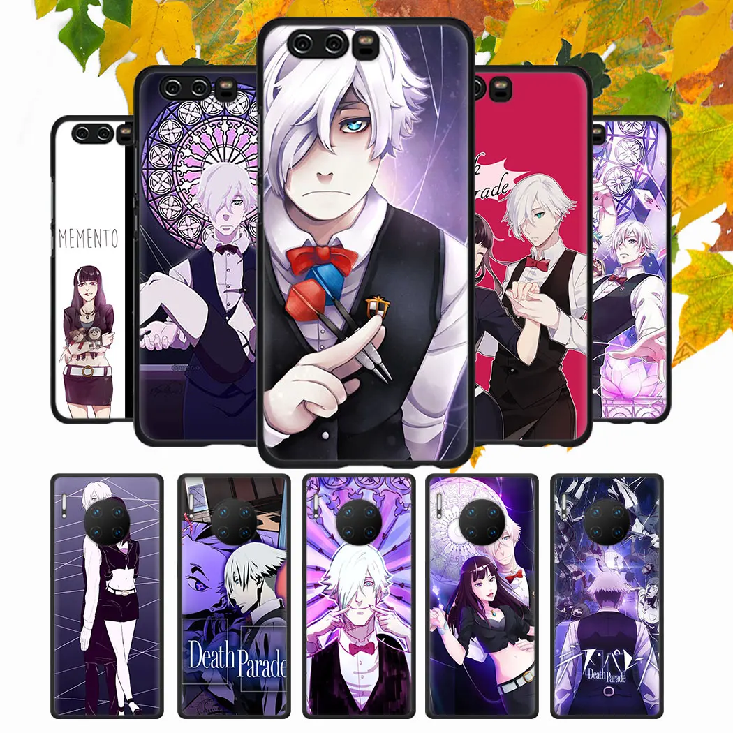 Мягкий чехол для телефона Huawei P30 P20 P10 P9 P8 Lite Pro P Smart Z Plus 2019 Death Parade Anime|Бамперы| |