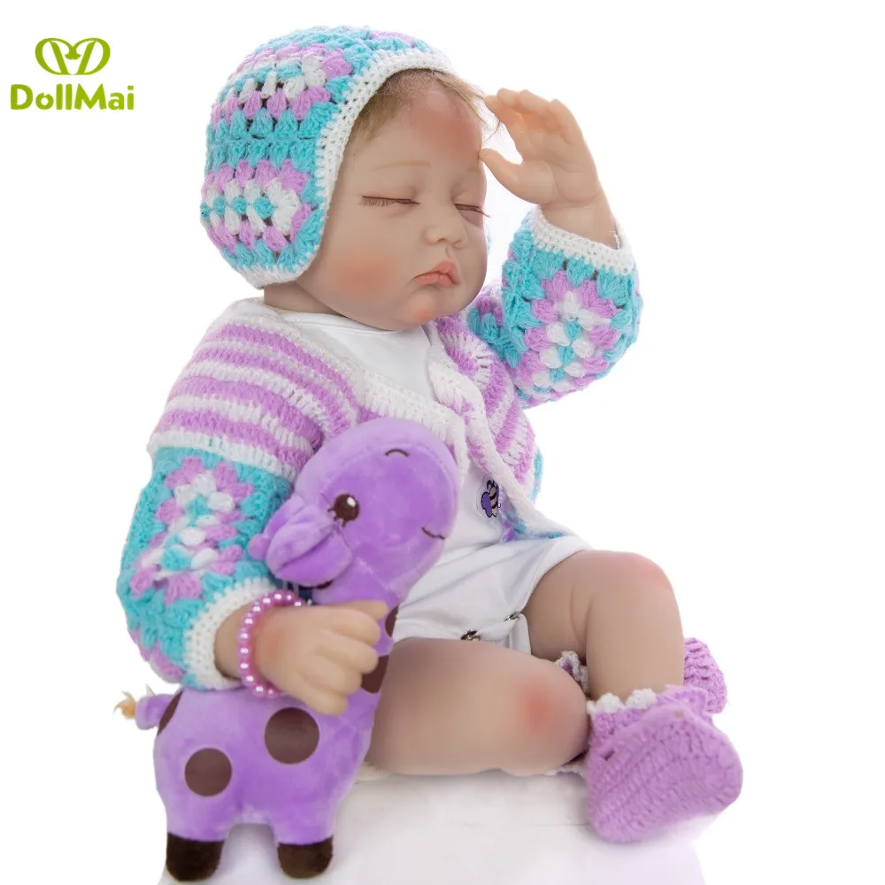 Кукла реборн силиконовая Реалистичная кукла младенец для мальчиков 22 дюйма 55 см