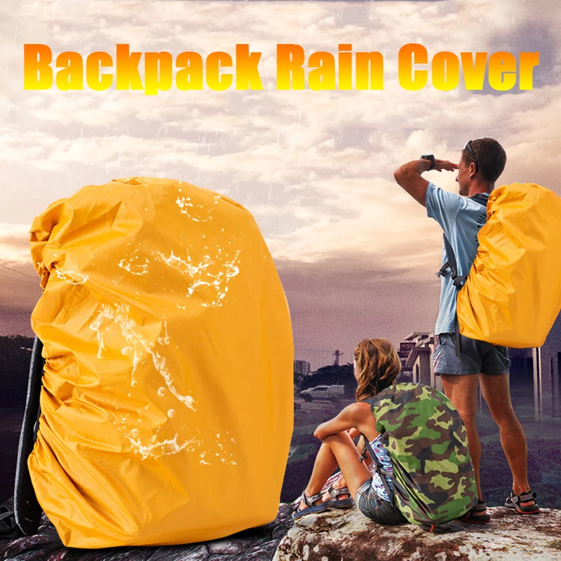 Регулируемый водонепроницаемый рюкзак 35/45 л наплечная сумка с дождевиком