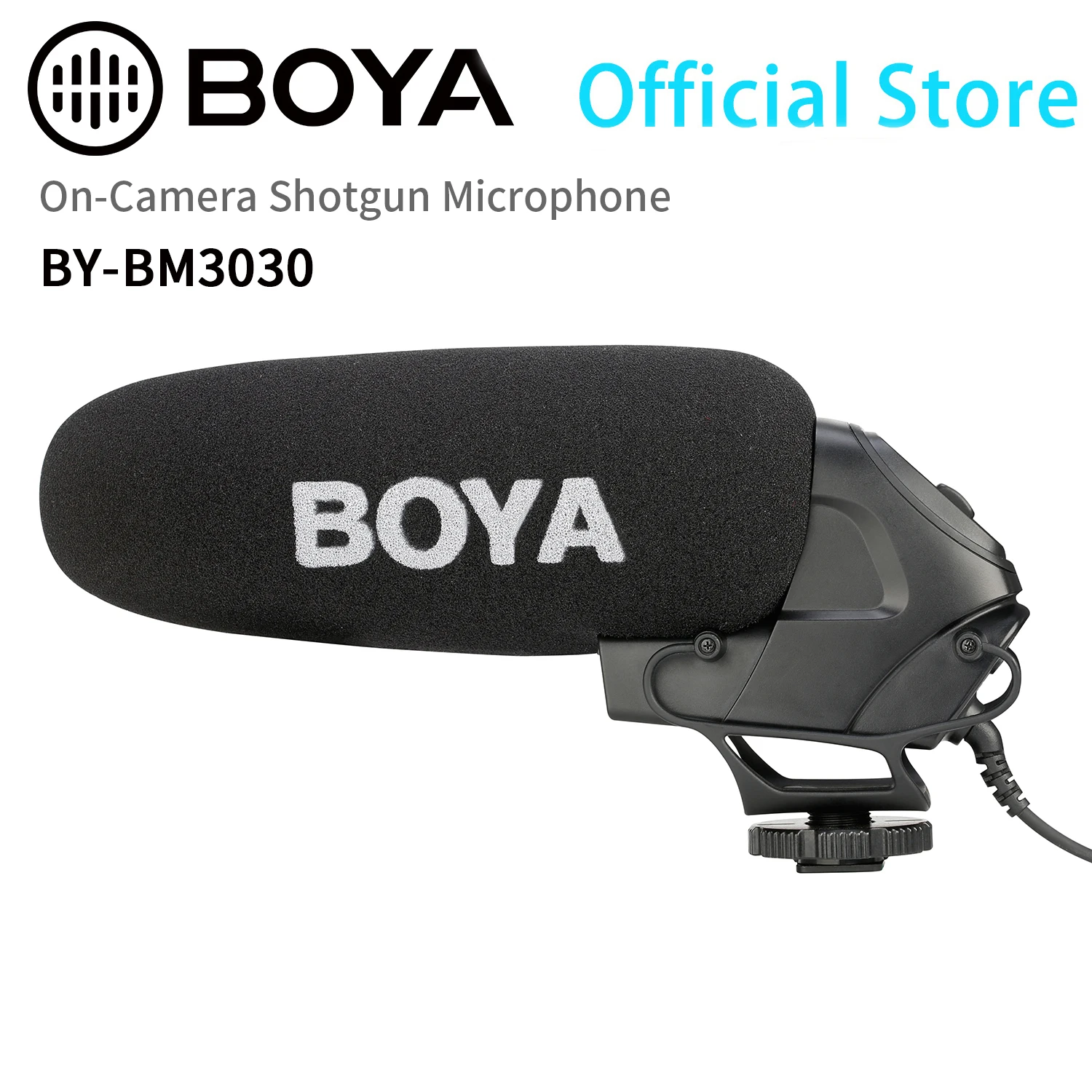 BOYA BY-BM3030 на Камера суперкардиоидный дробовик микрофон с 3 5 мм Вход для
