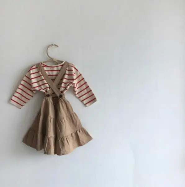 Платье для девочек 2020 корейское весеннее и летнее хлопковое платье принцессы с