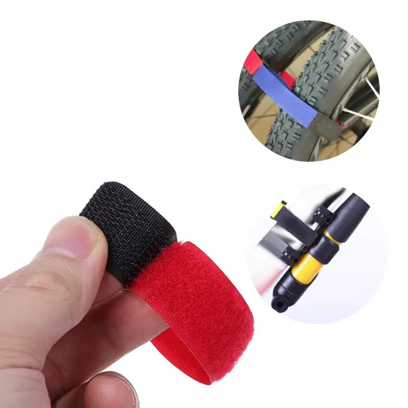 Bicycle Fixing Strap Multi Functional Fixed Belt Magic Sticker Cycling Infator Bottle Bandage MTB Bike Supplies Q1FF