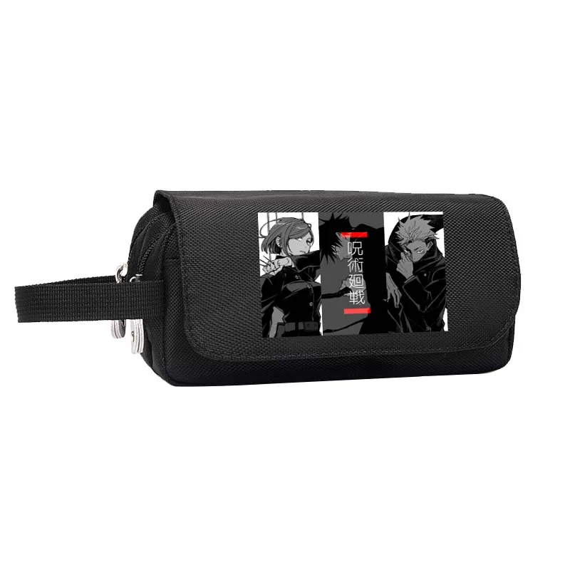 Пенал для карандашей в стиле аниме Модный чехол ююютсу Джо Сатору вместительный