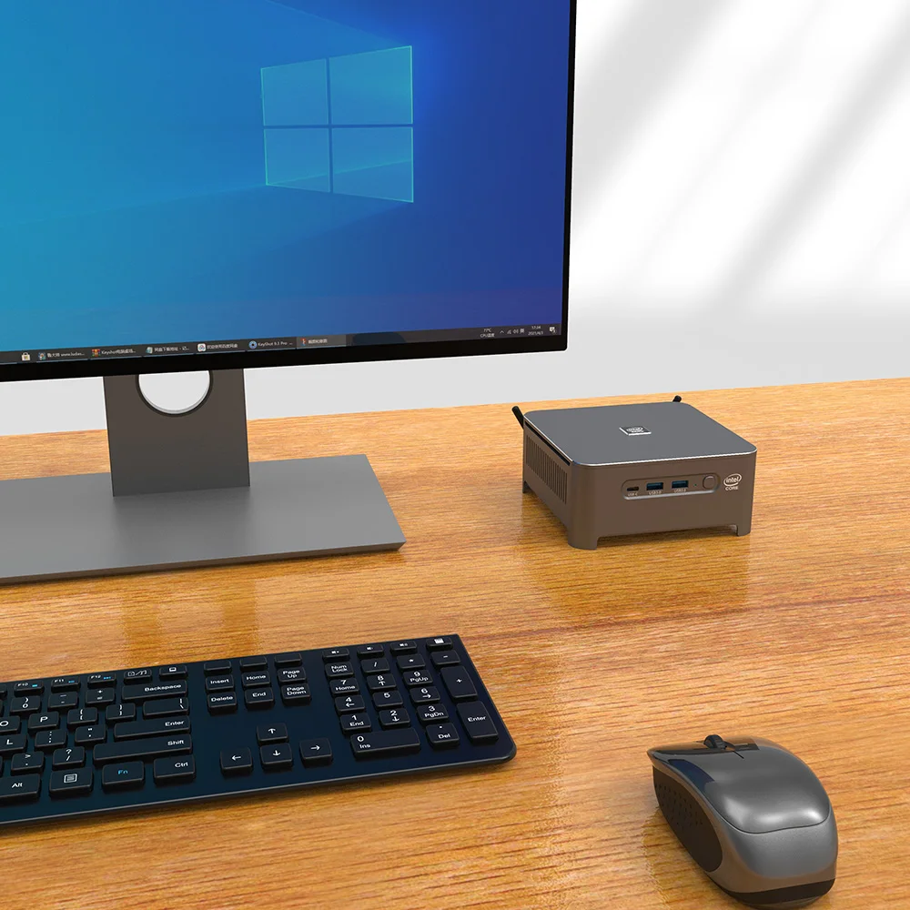 Мини ПК S500 Windows 10 Pro Intel I9 10880H/10885H 8 ГБ 16 ОЗУ 256 512 NVMe SSD Двойной Wi Fi Bluetooth 1000M LAN|Мини ПК| |