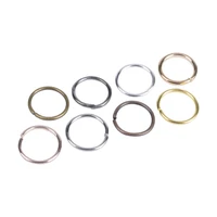 200pcslot 3 4 5 6 8 mm jump rings diy accessories findings single loops split rings connectors for jewelry making
