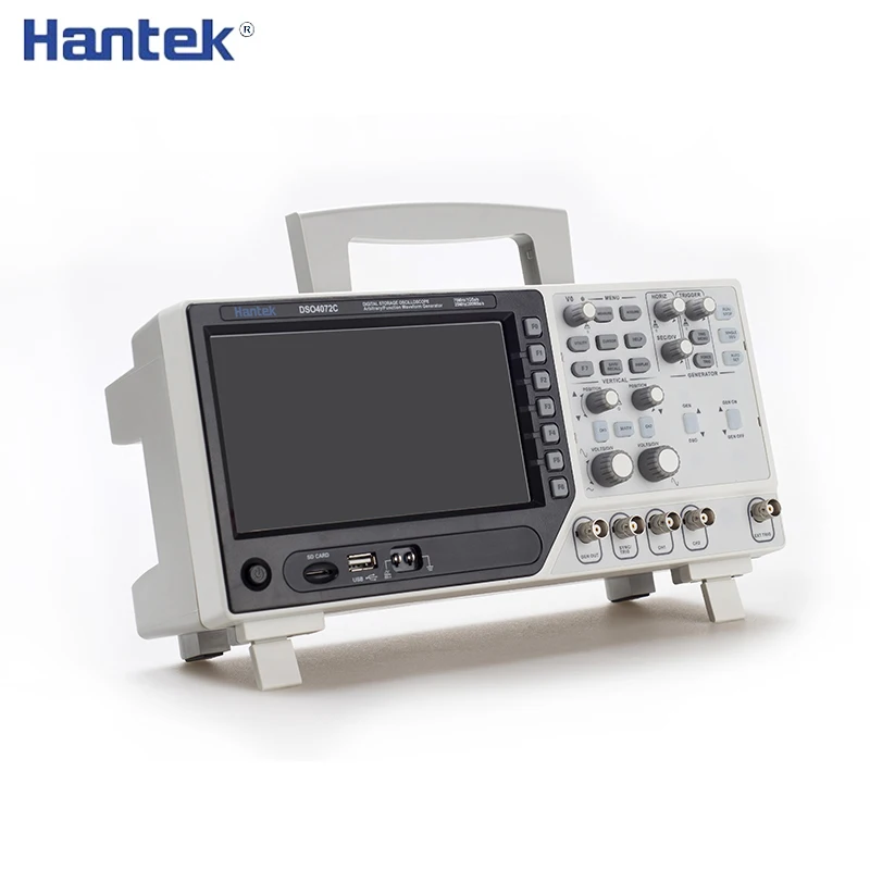 Цифровой осциллограф Hantek DSO4072C DSO4102C DSO4202C 70-200 МГц 2 канала 1GSa/s 1-канальный генератор