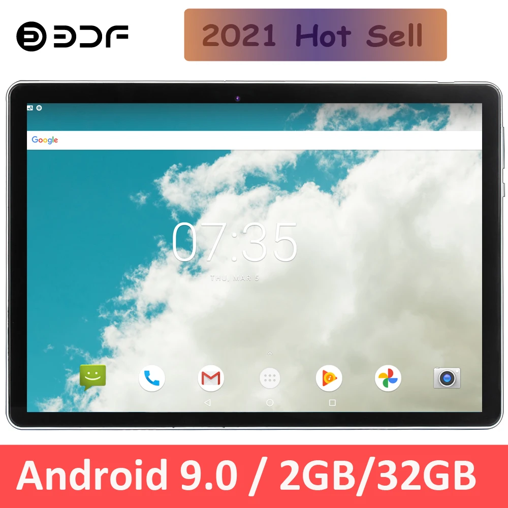   BDF 2021  ,  Android 9, 0, 10 , 3G , , 2 /32 , Google Play,    , 10, 1
