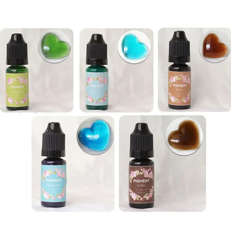 

20 Color Epoxy Resin Dye Colorant Highly Concentrated Resin Pigment Flower Favor A0NF