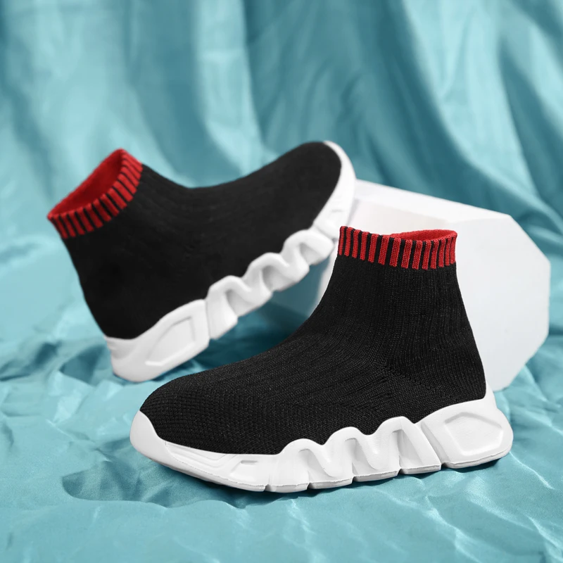 Autumn Winter Kids Sneakers Children Casual Shoes Slip-on Breathable Kids Socks Shoes Non-slip Snow Boots Boys Girls Sport Shoes 5 Autumn Winter Kids Sneakers Children Casual Shoes Slip-on Breathable Kids Socks Shoes Non-slip Snow Boots Boys Girls Sport Shoes 5