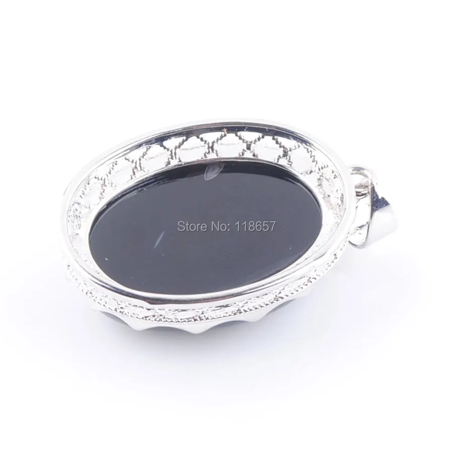 10 шт. Новое поступление Подвеска из натурального камня полосатый агат Овальный