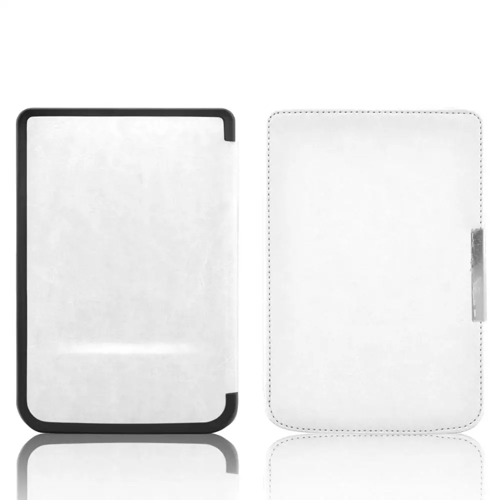 626 bai Супер тонкий pu кожаный чехол-накладка с принтом для pocketbook basic 3 614 615 plus чехол 6 ''читалка+ Защитная пленка для экрана - Цвет: 626 bai