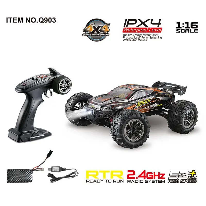 

LeadingStar 1:16 Brushless Four-wheel Drive High Speed RC Car Toy
