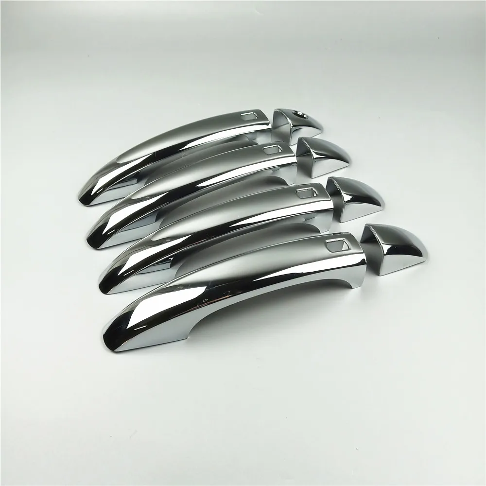 Внешние дверные ручки автомобиля декоративная рамка крышка хромированная