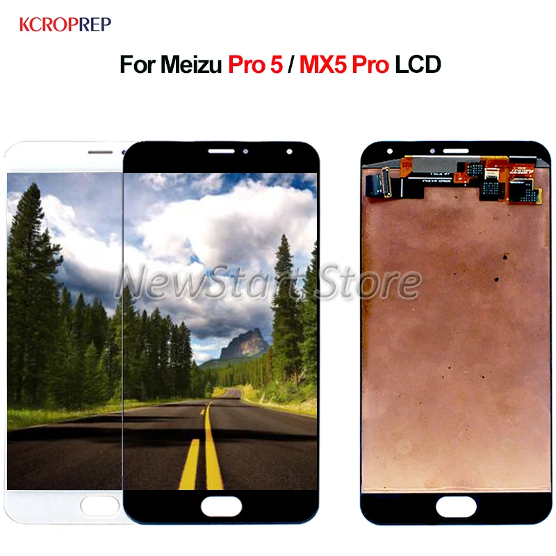 ЖК-дисплей для Meizu Pro 5 Pro5 кодирующий преобразователь сенсорного экрана в сборе MX5