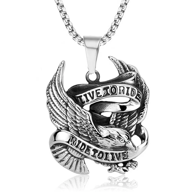 Женское ожерелье с подвеской в виде орла | Украшения и аксессуары