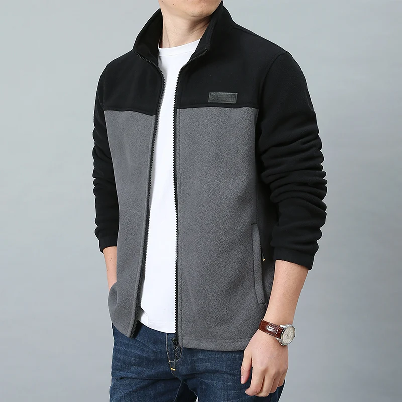 

Men Winter Outwear Thick Warm Fleece Jacket Parkas Coat Men Spring Autumn Casual Outfits Tactical Army Jacket Coat Men