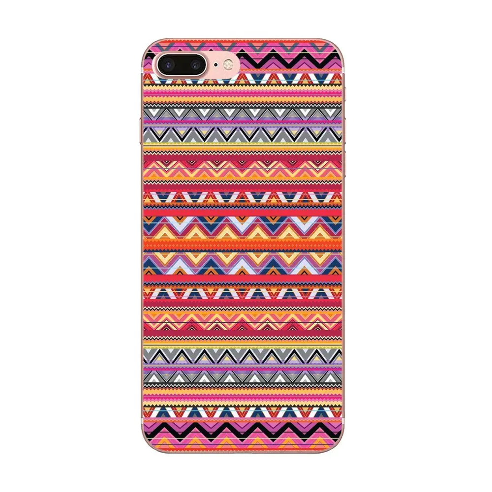 Geometry Art Triangle Tribal Aztec Ethnic Soft TPU Cases Skin For Apple iPhone 4 4S 5 5C 5S SE 6 6S 7 8 Plus X XS Max XR | Мобильные